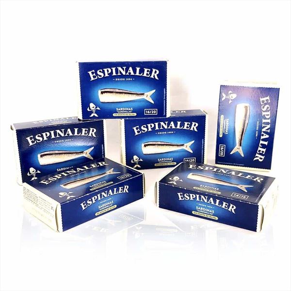 Pack Sardinilla Espinaler 16-20 Rr-125 x6