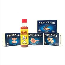 Packs Llevant Espinaler - Almejas, Berberechos, Mejillones, Caracol De Mar Y Salsa Espinaler.