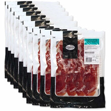 Pack Loncheado Jamón Cebo De Campo Ibérico 50% Raza Ibérica Selección El Paladar X10 (10 Sobres De 100G. Unidad)