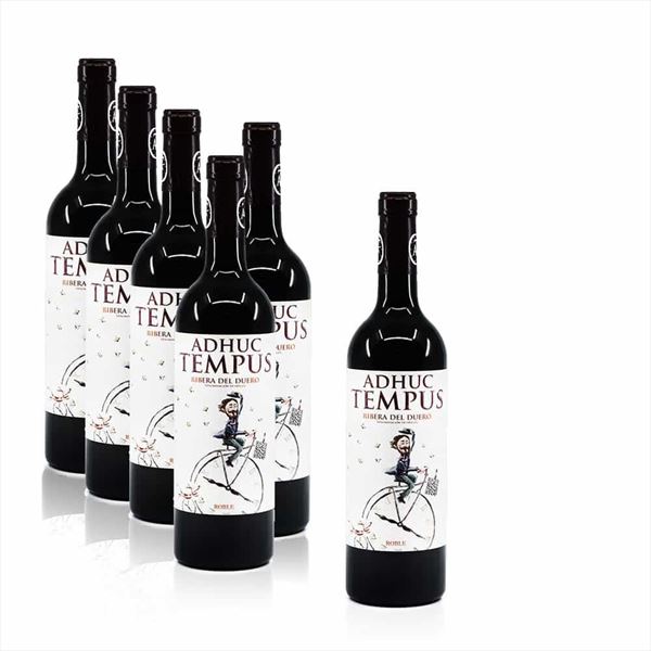 Pack Vino Tinto Adhuc Tempus Roble (6 Botellas)