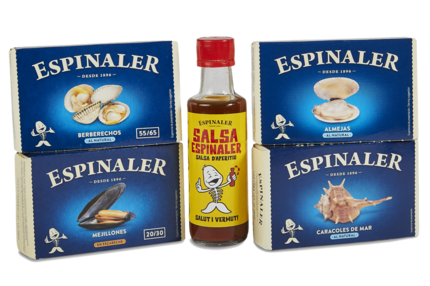 Pack Llevant Espinaler - Conservas Gourmet y Salsa Espinaler