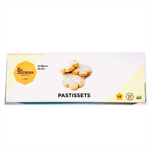 Pastissets Cas Sucrer 6 unid.