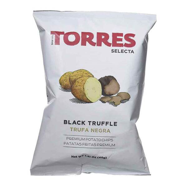 Patatas Fritas Selecta Trufa Negra Torres 25G.