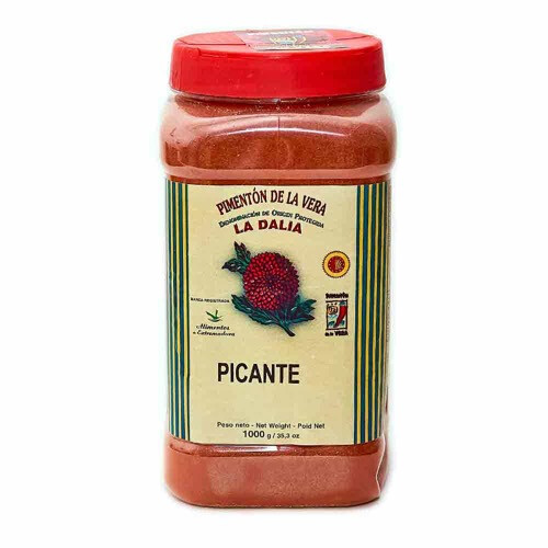 Pimentón de La Vera Picante La Dalia 1Kg.