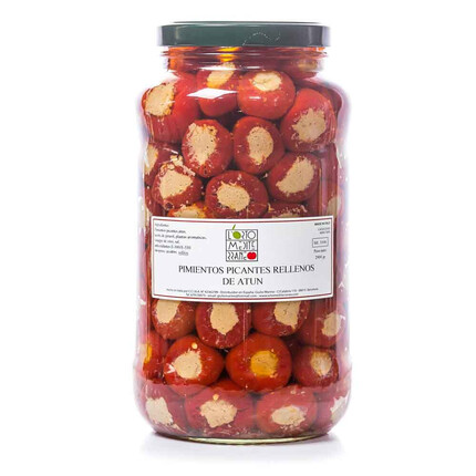 Pimiento Picante Relleno de Atún Orto Mediterráneo 314 ml