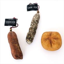 Pack Productos de Menorca, Sobrasada, Queso Mahón y Carn i Xua