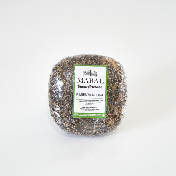 Maral Black Pepper Cheese – 2 Months Aged, Raw Cow’s Milk (6)