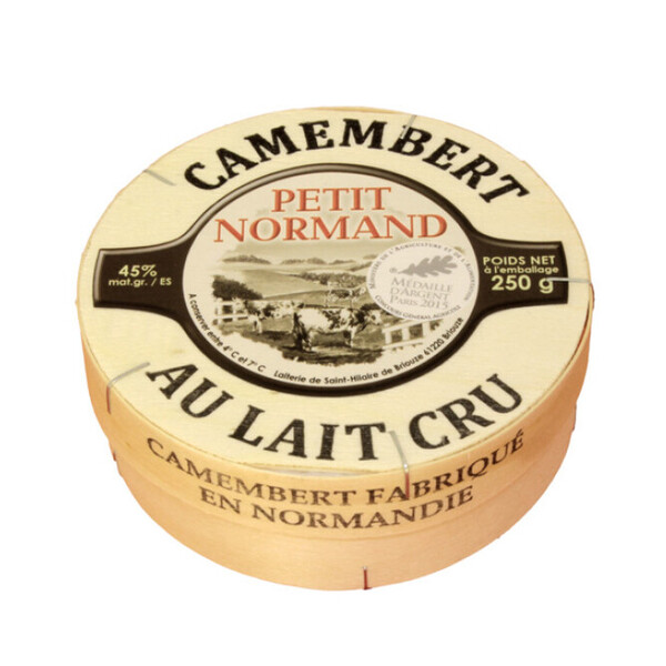 Camembert Petit Normand Leche Cruda 250g.