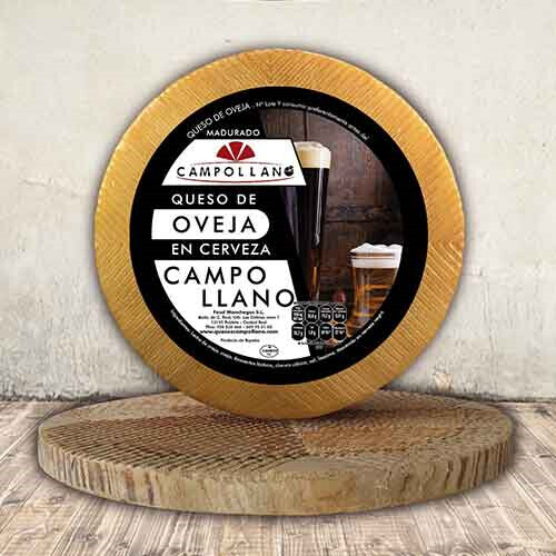 Queso de Oveja en Cerveza "Campollano"