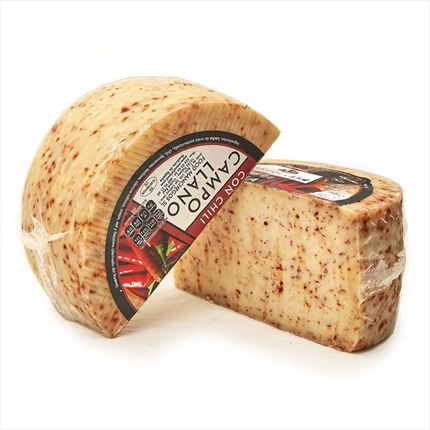 Queso de Oveja Semicurado con Chili "Campollano": ¡Un sabor explosivo para los amantes del queso!