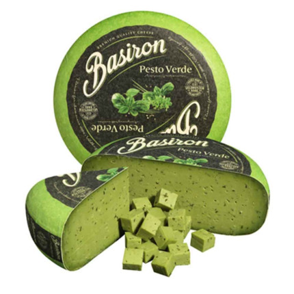 Queso Gouda al Pesto Verde – Cremoso, Aromático y Versátil | El Paladar