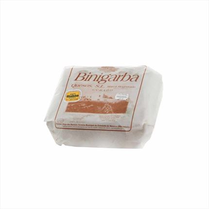 Queso Curado Binigarba Mahón-Menorca – Leche Cruda Artesana