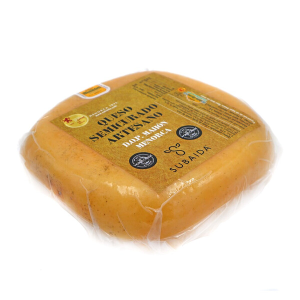 Queso Mahón Menorca Subaida Semi Curado