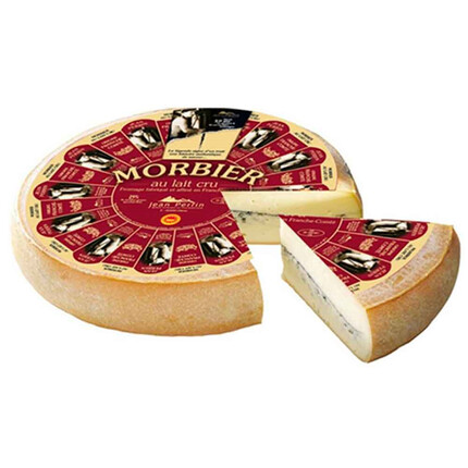 Queso Morbier Rueda | Delicioso queso francés con capa de ceniza