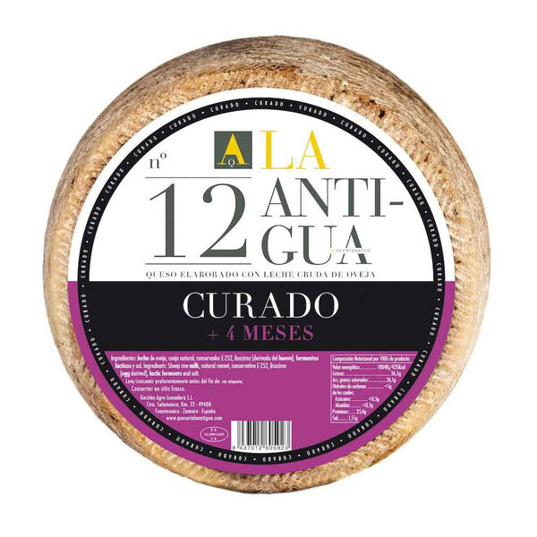 Queso de Oveja Curado La Antigua 12