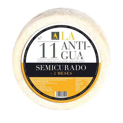 Queso de Oveja Semicurado La Antigua | Delicioso queso con sabor intenso