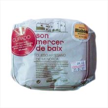 Queso Semicurado Mahón Menorca Son Mercer Mini 700Gr. Aprox.