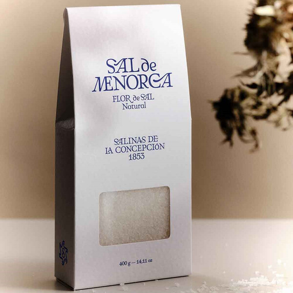 Sal de Menorca "Salinas de la Concepción 1853" 400g.