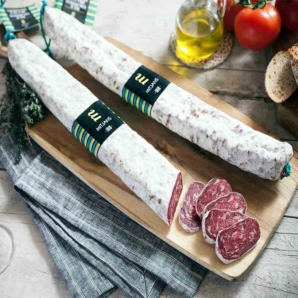 Mitjans Salchichón de pavo Tradición gastronómica El Paladar