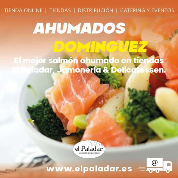 Salmón Ahumado Corte Sashimi - Ahumados Dominguez 300G. (3)