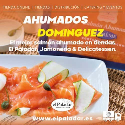 Salmón Ahumado Supreme en Lonchas de Ahumados Dominguez 100gr. (1)