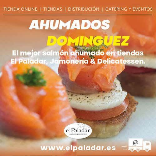 Salmón Marinado en Lonchas de Ahumados Dominguez 100gr. (1)