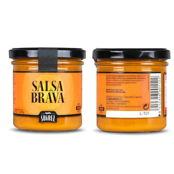 Salsa Brava "Familia Suárez" 150g.