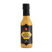 Habanero mustard spicy sauce