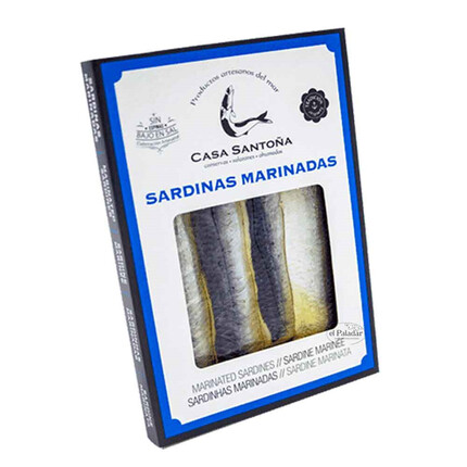Sardinas Marinadas Casa Santoña 125g | Sabor marino y delicadeza en cada bocado
