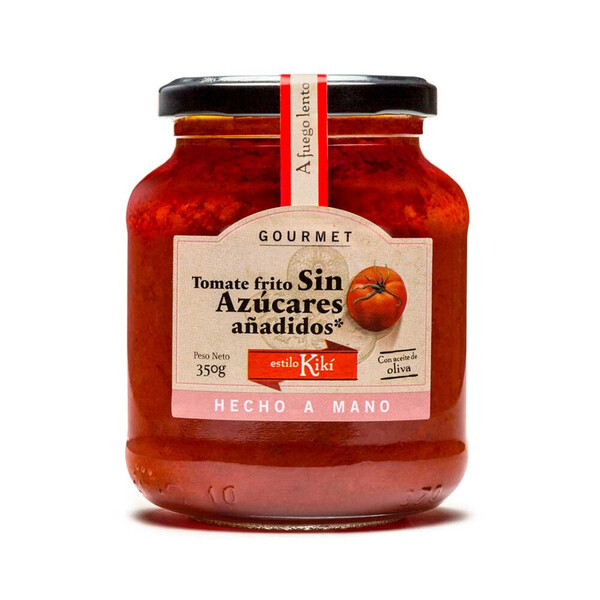 Tomate Frito Sin Azúcar Gourmet de Estilo Kikí 350g.