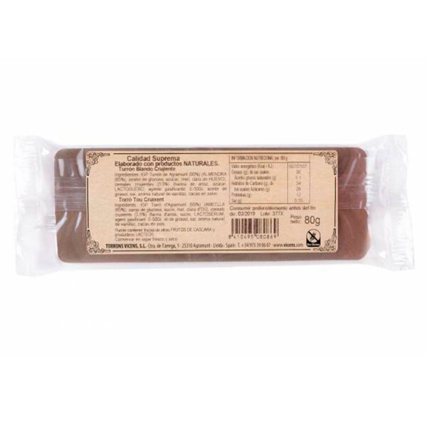 Turrón Blando Artesano Vicens (80G) (1)