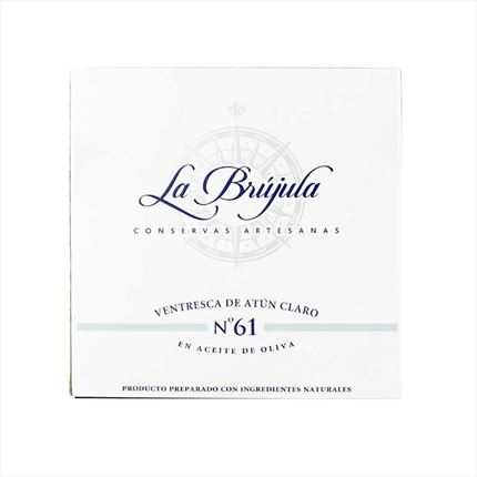 Ventresca de Atún Claro en Aceite de Oliva - La Brújula - Ro280