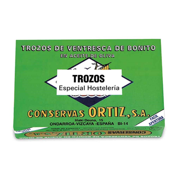 Ventresca Bonito Norte Ortiz 110 g en Aceite de Oliva