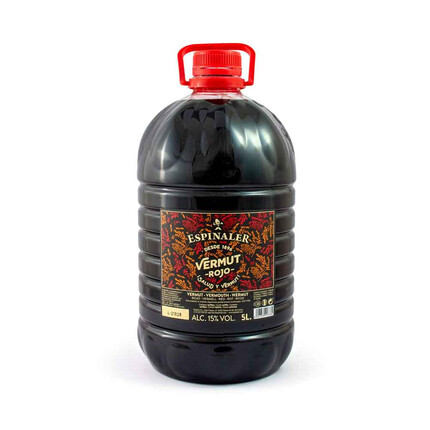 Vermut Rojo de Espinaler 5L - El clásico vermut con sabor único y auténtico