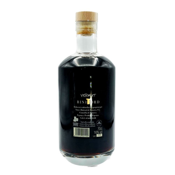 Vermut Negro Binitord - Menorca 75cl. (1)