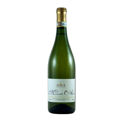 Vino Blanco Moscato d'Asti Alice Bel Colle 75cl: Exquisita dulzura y aromas frescos en cada copa