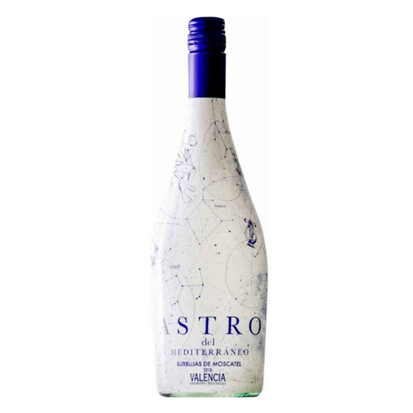 Vino Blanco Murciano & Sampedro Astro del Mediterráneo Moscato 75cl.