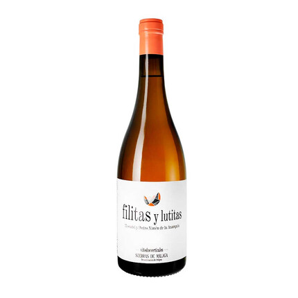 Vino Blanco Seco Filitas y Lutitas Moscatel 75cl: Disfruta de la pureza y elegancia en cada sorbo