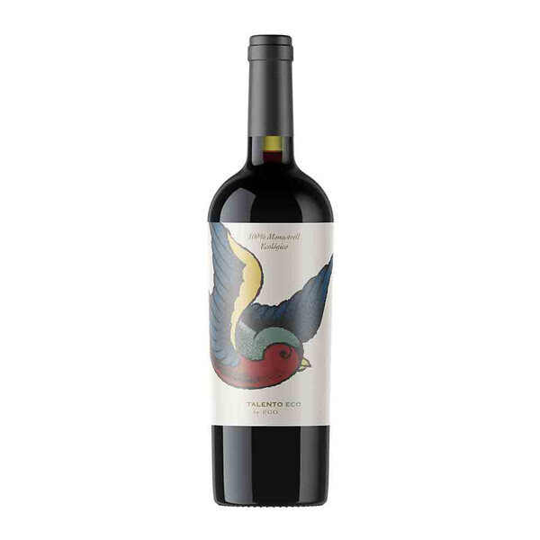 Vino Tinto Talento 100% Monastrell Ecológico "Eco by Ego" 75cl.