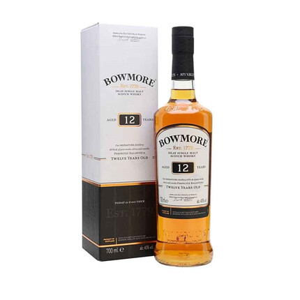 Whisky Bowmore 12 Años 70cl | Sabor ahumado y elegancia en cada copa