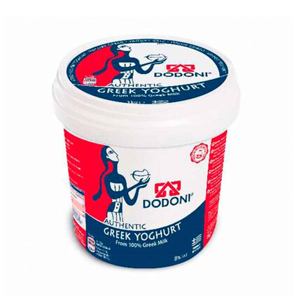 Yogur Griego 8% Dodoni: Sabor auténtico, saludable y delicioso 🥄