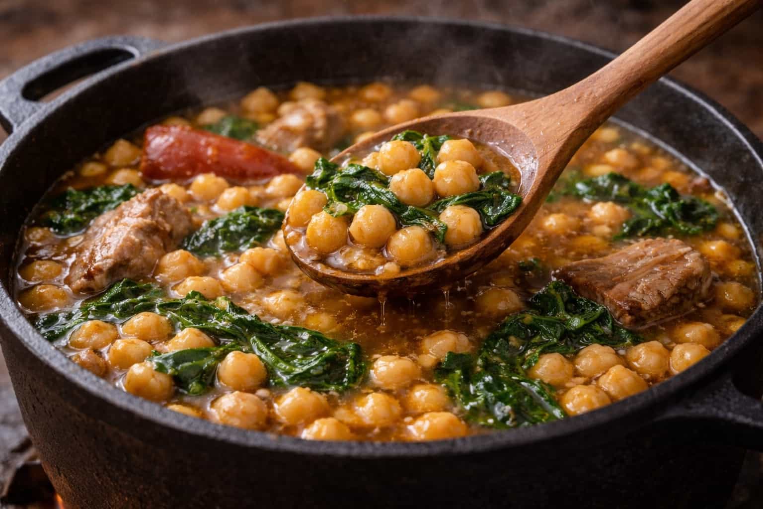 As&iacute; se arregla un guiso de garbanzos