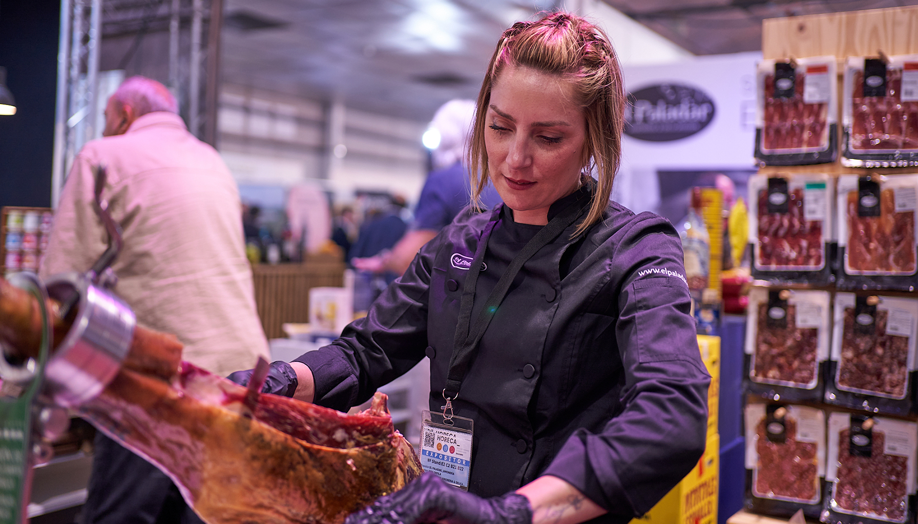 Cortadora de jamón profesional